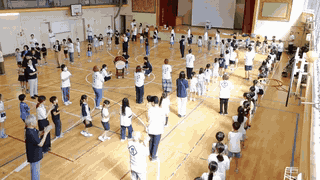 盆踊り（音声なし）GIF動画